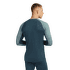 Tričko dlhý rukáv Icebreaker Merino Blend 125 ZoneKnit™ LS Crewe Men ABYSS/BLUE ASH/CB