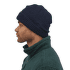 Čiapka Patagonia Fishermans Rolled Beanie Contrast Stripe: Black
