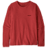 Long-Sleeved P-6 Logo Women Potters Red