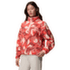 Mikina Columbia Helvetia™ II Printed Cropped Half Snap Women Poppy Red, Sunscape 606