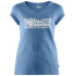 Triko krátký rukáv Fjällräven Logo Stamp T-Shirt Women River Blue