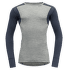 Tričko dlhý rukáv Devold Hiking Shirt Men 770B GERAY MELANGE/NIGHT