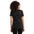 Tričko krátky rukáv Icebreaker Tech Lite II SS Scoop Forest Shadows Women BLACK/AOP
