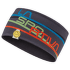 Stripe Headband Carbon/Space Blue