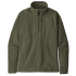 Mikina Patagonia Better Sweater 1/4 Zip Men Industrial Green