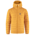Expedition Pack Down Hoodie Men Mustard Yellow