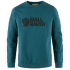 Fjällräven Logo Sweater Men Deep Sea