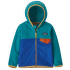 Mikina Patagonia Baby Micro D Snap-T Jacket Passage Blue