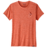 Cap Cool Daily Graphic Shirt Lands Women Granite Swift: Pimento Red X-Dye