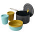 Nádobí Sea to Summit Frontier UL One Pot Cook Set - 2.2l pot/2 m bowls/ cups