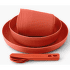 Set Sea to Summit Passage Dinnerware Set - [1P] [7 Piece] Spicy Orange
