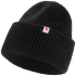 Čiapka Fjällräven Fjällräven Heavy Beanie Black