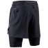 Kraťasy X-Bionic X-BIONIC® EFFEKTOR 2IN1 SHORTS MEN X BLACK/X BLACK
