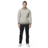Sveter Devold Original Islender Crew Neck 150B  CHALK PINK/ANTHRACITE