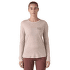 Triko dlouhý rukáv Patagonia Long-Sleeved Cap Cool Merino Blend Graphic Shirt Women Imagine Moon: Potters Red