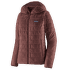 Nano Puff Hoody Women Dark Ruby
