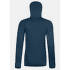 Bunda Ortovox FLEECE GRID HOODY WOMEN 54201 deep ocean