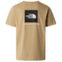Tričko krátky rukáv The North Face Evolution Box NSE Regular Short Sleeve Men Khaki Stone