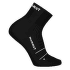 TRAIL RUNNING TARGETED CUSHION QUARTER SOCKS black-white 0047