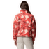 Mikina Columbia Helvetia™ II Printed Cropped Half Snap Women Poppy Red, Sunscape 606
