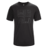 Quadrants T-Shirt SS Men Black