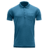 Tričko Polo Devold Grip Man Pique Shirt W/Pocket Blue Melange