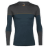 Tričko dlhý rukáv Icebreaker Oasis Deluxe LS Crewe Men NIGHTFALL