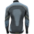 Triko dlouhý rukáv UYN Evolutyon UW Shirt Turtle Neck Men Anthracite melange/Blue/Yellow Shiny