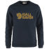 Fjällräven Logo Sweater Men Dark Navy