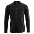 Košile dlouhý rukáv Aclima Woven Wool Shirt Men Jet Black