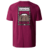 Tričko krátky rukáv The North Face North Face Tee S/S Men BOYSENBERRY