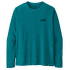 L/S Cap Cool Daily Graphic Shirt Men 73 Skyline: Belay Blue X-Dye