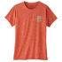 Cap Cool Daily Graphic Shirt Women Unity Fitz: Pimento Red X-Dye