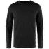 Tričko dlhý rukáv Fjällräven Abisko Wool LS Men Black