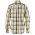 Košile dlouhý rukáv Fjällräven Övik Heavy Flannel Shirt Women Chalk White-Fossil