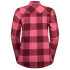 Košile dlouhý rukáv La Sportiva RAMBLER FLANNEL SHIRT WOMEN Redwood/Rosebay