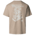 Tričko krátky rukáv The North Face CONNECT RELAXED SS TEE-GRAPHIC Men BOX MUSHROOM GREY