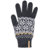 KNITTED MERINO GLOVES KAMA R166 graphite