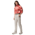 Mikina Columbia Helvetia™ II Printed Cropped Half Snap Women Poppy Red, Sunscape 606