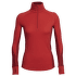 Tričko dlhý rukáv Icebreaker Winter Zone LS Half Zip Women (103330) Rocket/Oxblood/Oxblood