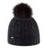 Knitted beanie A121 black 110