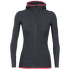 Mikina Icebreaker Descender LS Zip Hood Women Jet HTHR/PRISM
