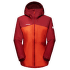 Bunda Mammut Kento Light HS Hooded Jacket Women blood red-hot red