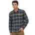 Košeľa dlhý rukáv Patagonia Lightweight Fjord Flannel Shirt Men Lawrence: New Navy