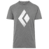 Tričko krátky rukáv Black Diamond Chalked Up Tee SS Men Charcoal Heather