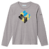Tričko dlhý rukáv Columbia Dobson Pass™ Long Sleeve Graphic Tee Boys Columbia Grey Heather, Bearly Hidden 041