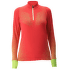Tričko dlhý rukáv UYN RUNNING EXCELERATION SHIRT LS ZIP UP Women Rose/Sunny