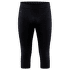 Legíny 3/4 Craft Core Dry Active Comfort Knickers Men B999000 černá