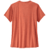 Triko krátký rukáv Patagonia Cap Cool Daily Graphic Shirt Women Ridge Rise Stripe: Quartz Coral X-Dye