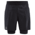Kraťasy Craft Pro Trail 2in1 Shorts Men 999000 Black